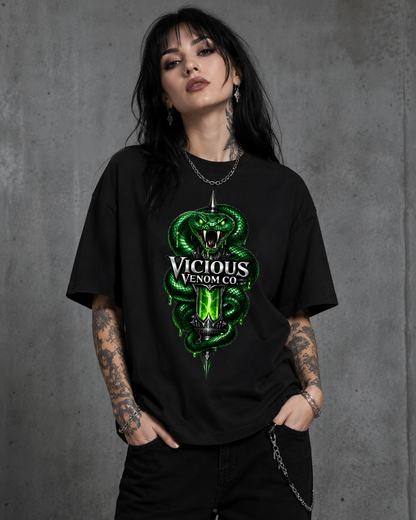 Vicious Venom Co Logo Graphic Tee