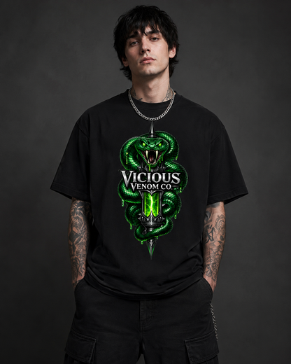 Vicious Venom Co Logo Graphic Tee