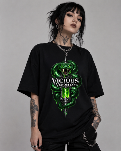 Vicious Venom Co Logo Graphic Tee