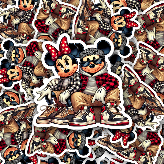 MM Bandana Lovers Vinyl Waterproof Sticker