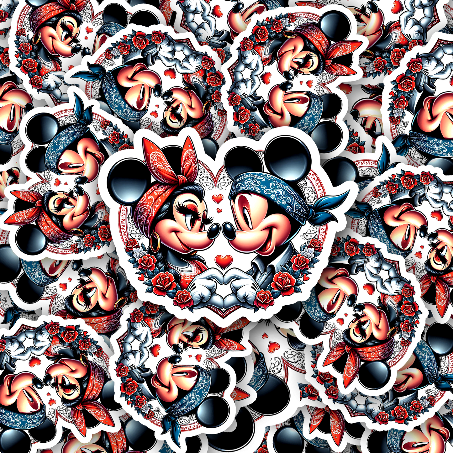 MM Bandana Lovers 2.0 Vinyl Sticker