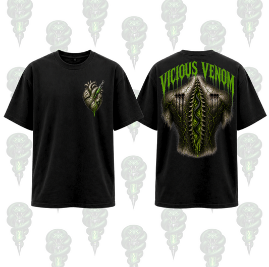 Venom Spine Injection Tee – Front & Back Graphic