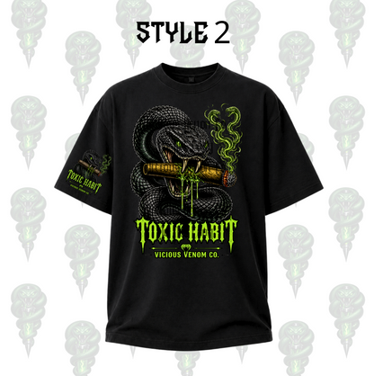 Toxic Habit Snake Graphic Tee