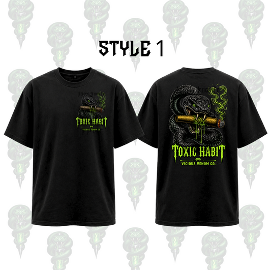 Toxic Habit Snake Graphic Tee