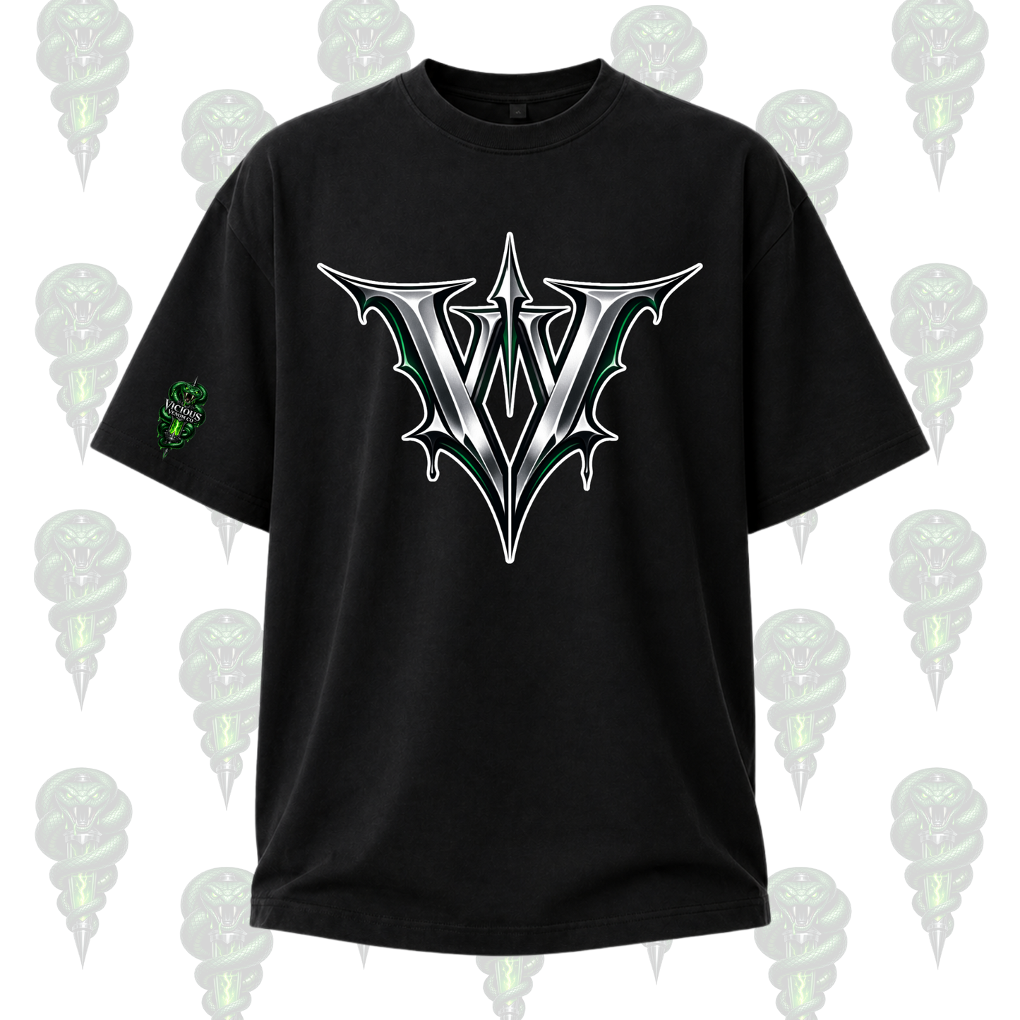 Vicious Venom Monogram Graphic Tee