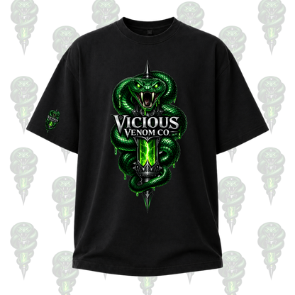 Vicious Venom Co Logo Graphic Tee