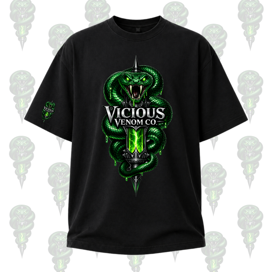 Vicious Venom Co Logo Graphic Tee