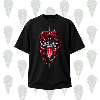 Vicious Venom Co Logo Graphic Tee