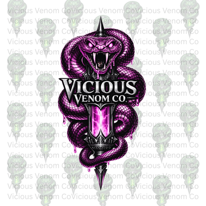 Vicious Venom Co Logo Graphic Tee