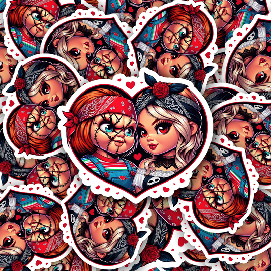 Bandana Doll Lovers Vinyl Waterproof Sticker